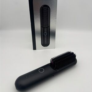TYMO Porta Pro Portable Hair Straightening Brush - Black (D8)
